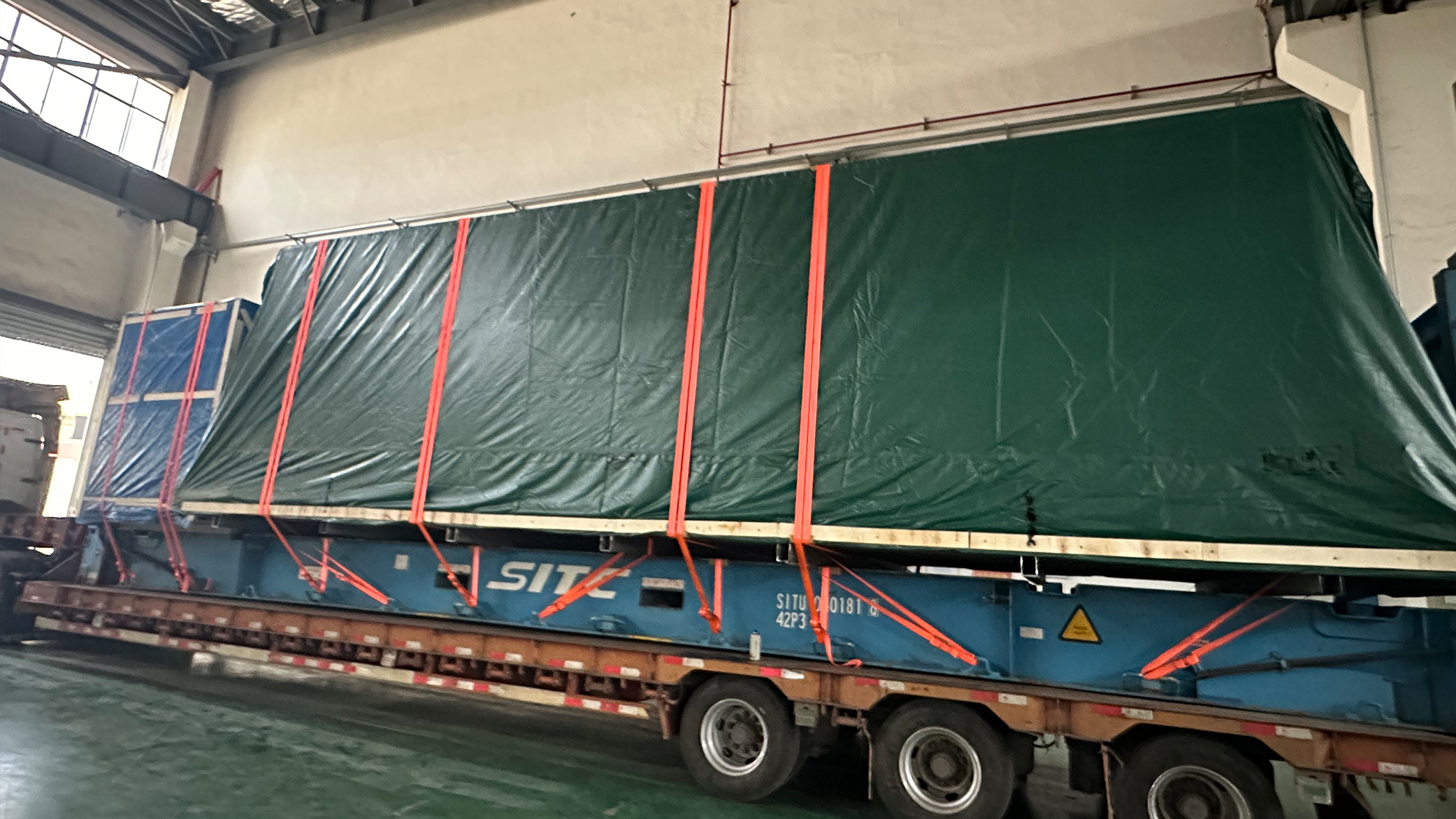 慶源造——跨越山海！慶源激光設備順利啟航